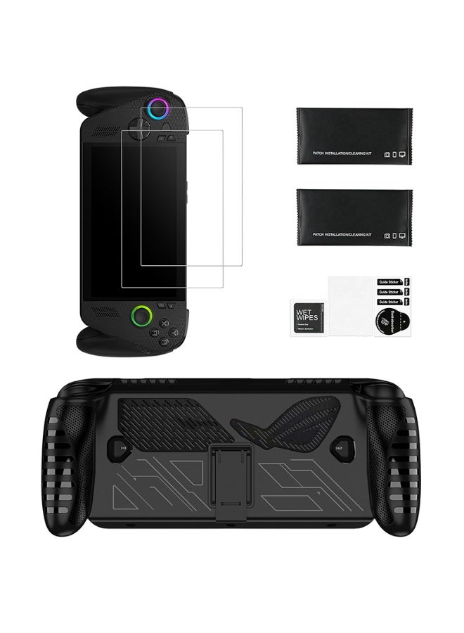 جراب حماية لجهاز ROG Xbox Ally X / ROG Xbox Ally، مع واقيين للشاشة، أسود - Image 1